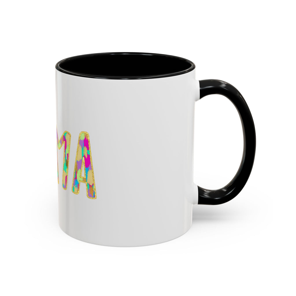 Mama Colorful Confetti Accent Coffee Mug — 11/15oz