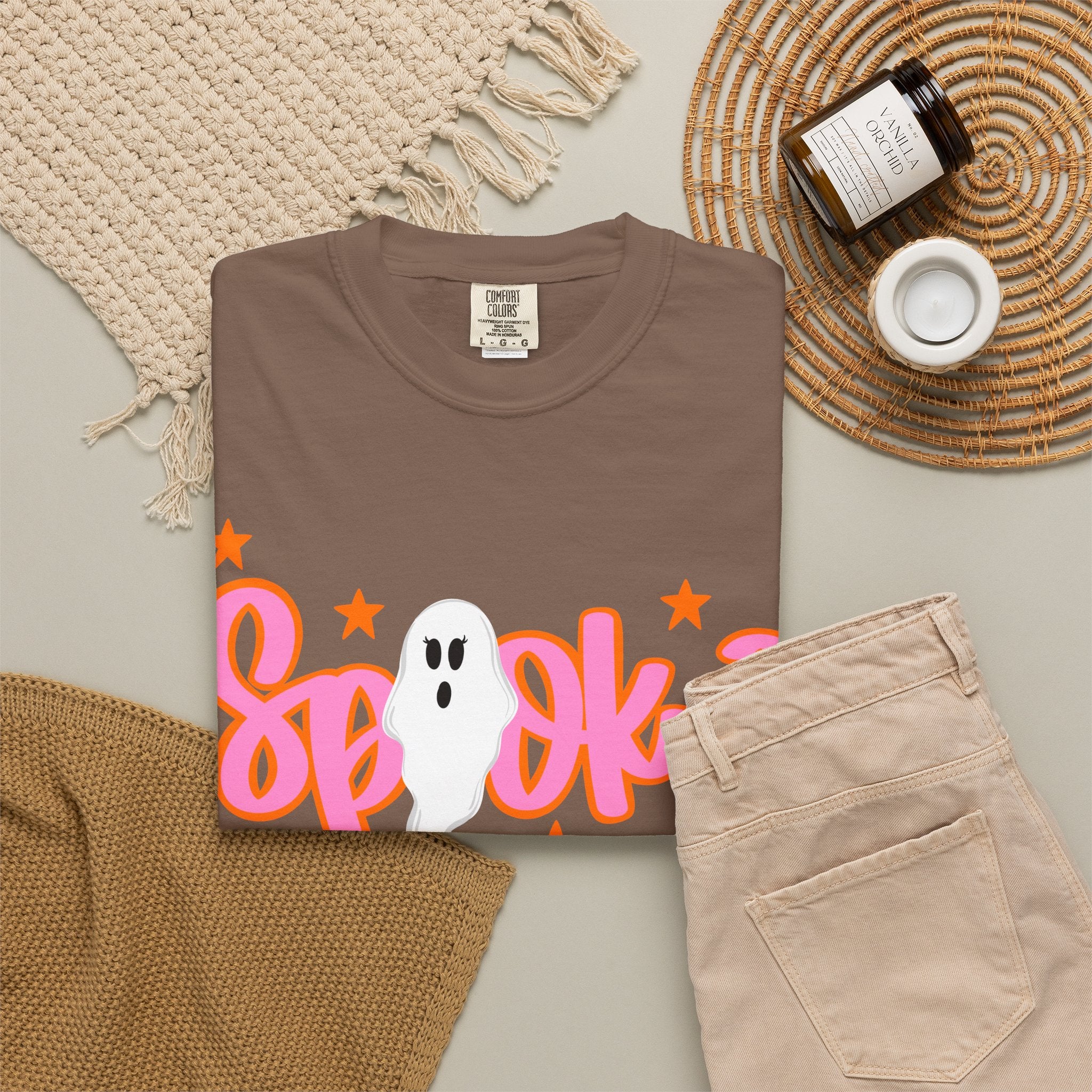 Spooky Ghost Tee — Cute Halloween Graphic T-Shirt
