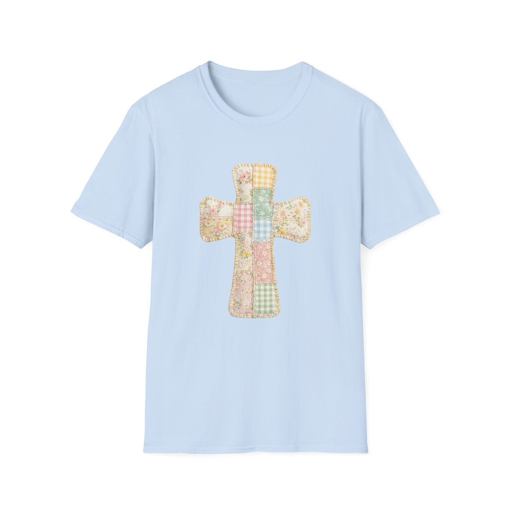 Patchwork Cross - Gildan Soft Style