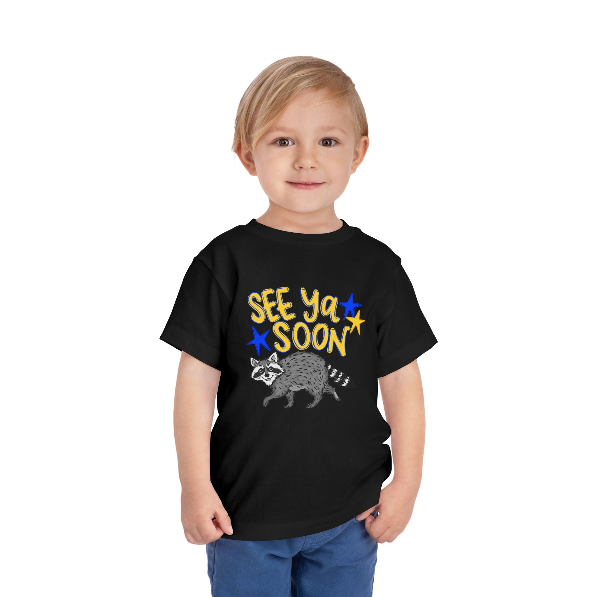 See Ya Soon Raccoon Toddler Tee
