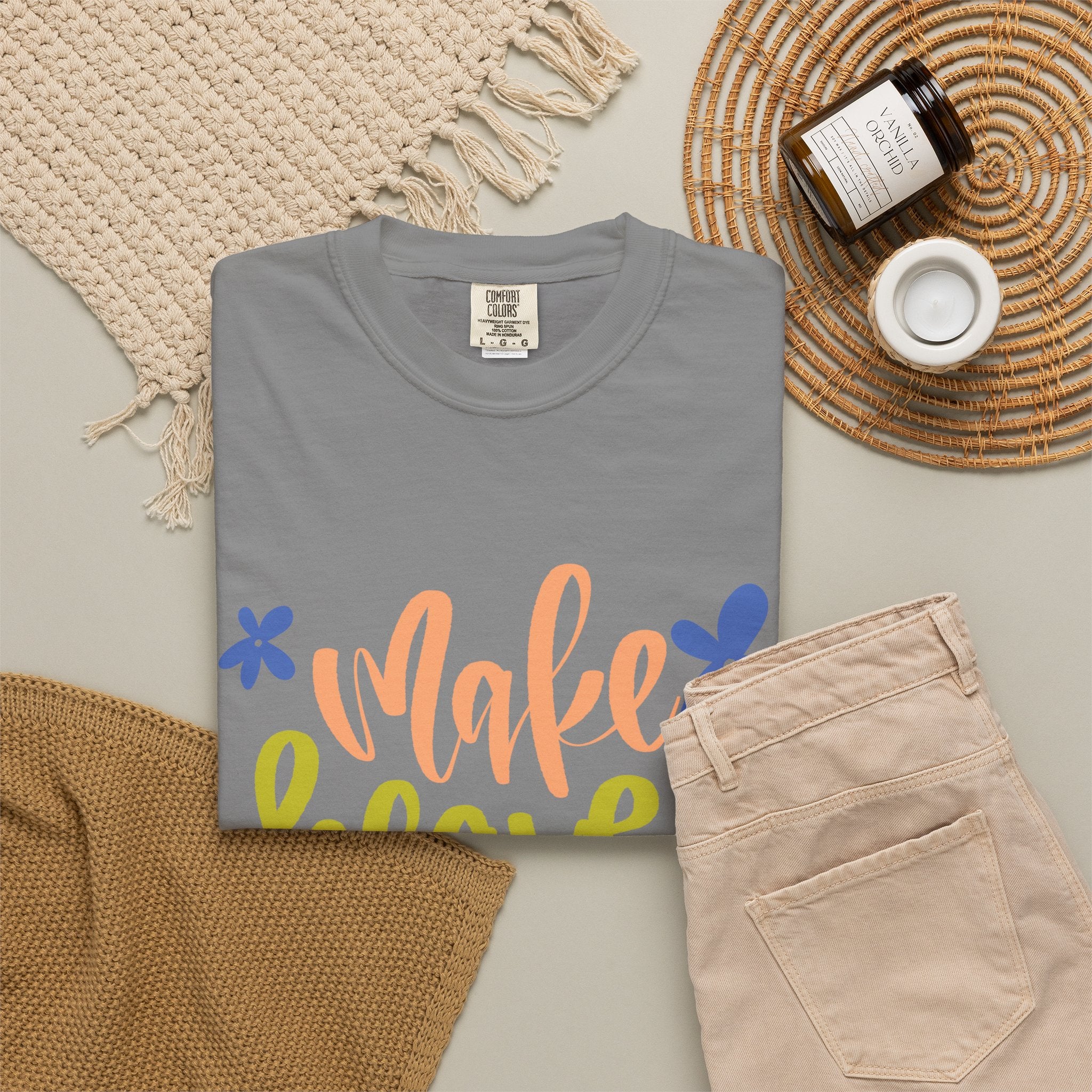 Make Heaven Crowded T-Shirt — Colorful Faith Graphic Tee