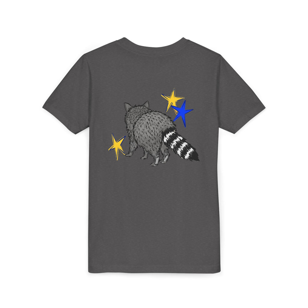 Youth Tee — “See Ya Soon” Raccoon Graphic Kids Shirt