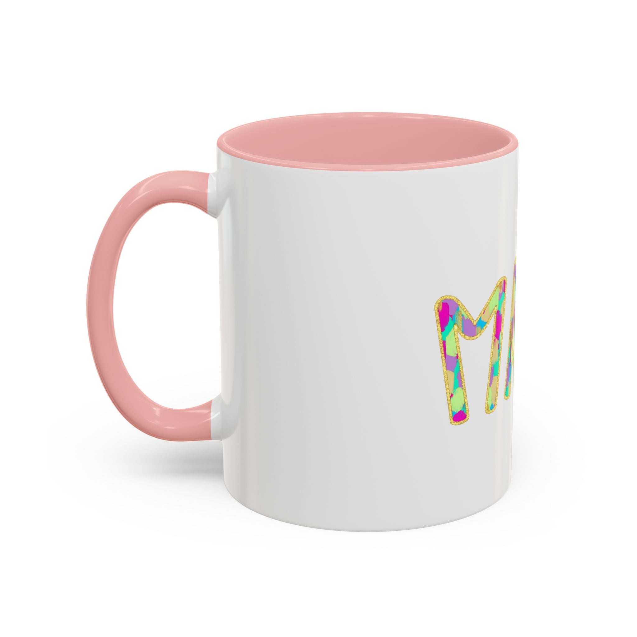 Mama Colorful Confetti Accent Coffee Mug — 11/15oz