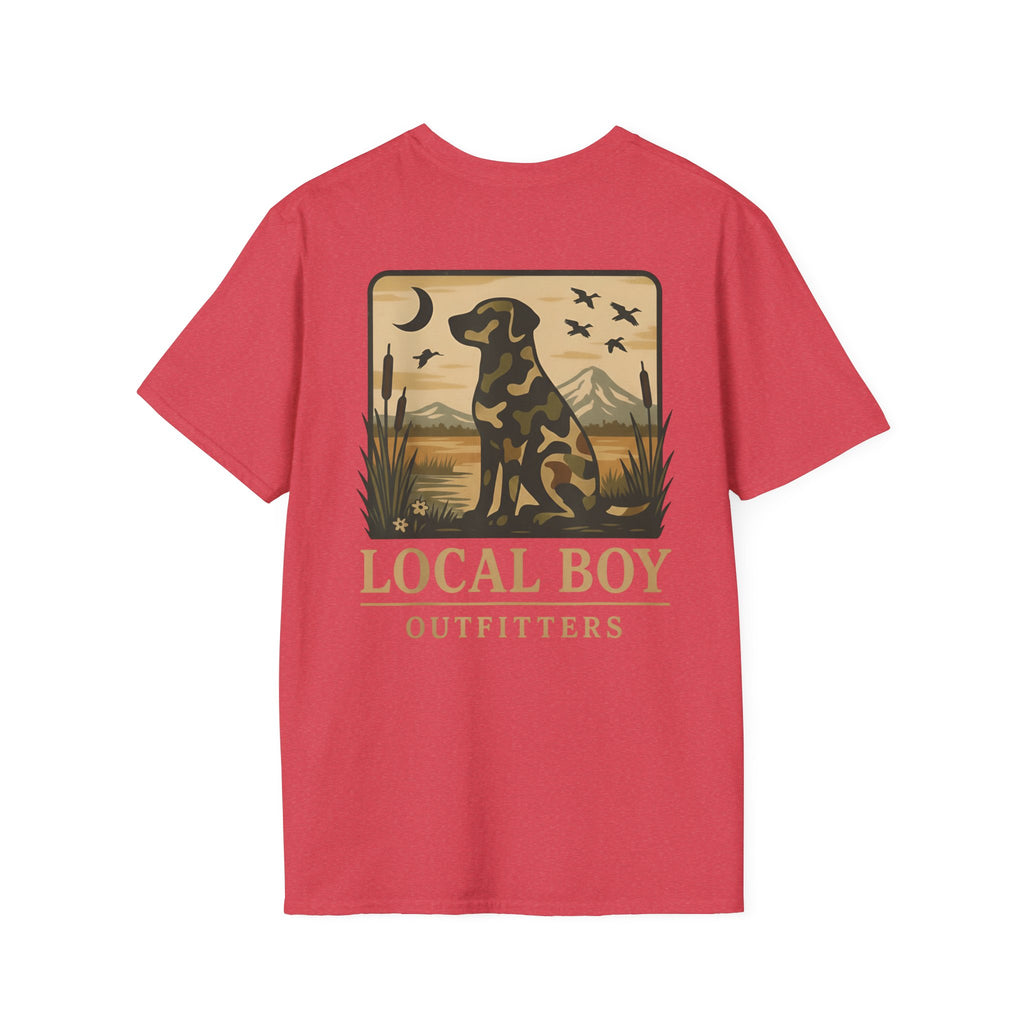 Local Boy Retriever T-Shirt — Vintage Dog Graphic Tee for Dog Lovers