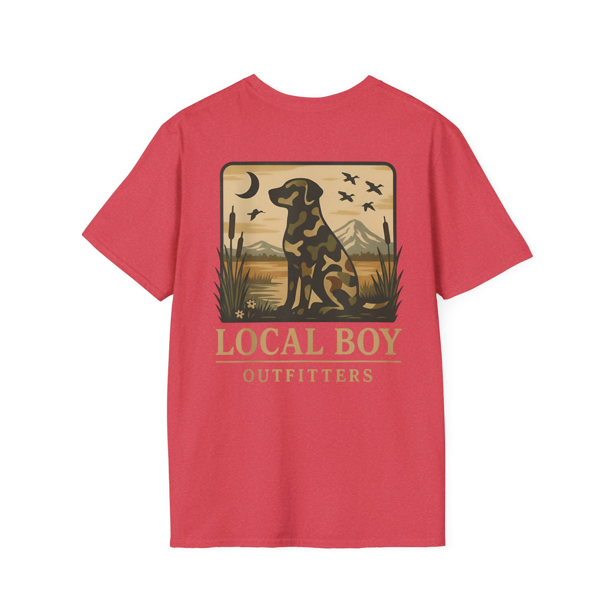 Local Boy Retriever T-Shirt — Vintage Dog Graphic Tee for Dog Lovers