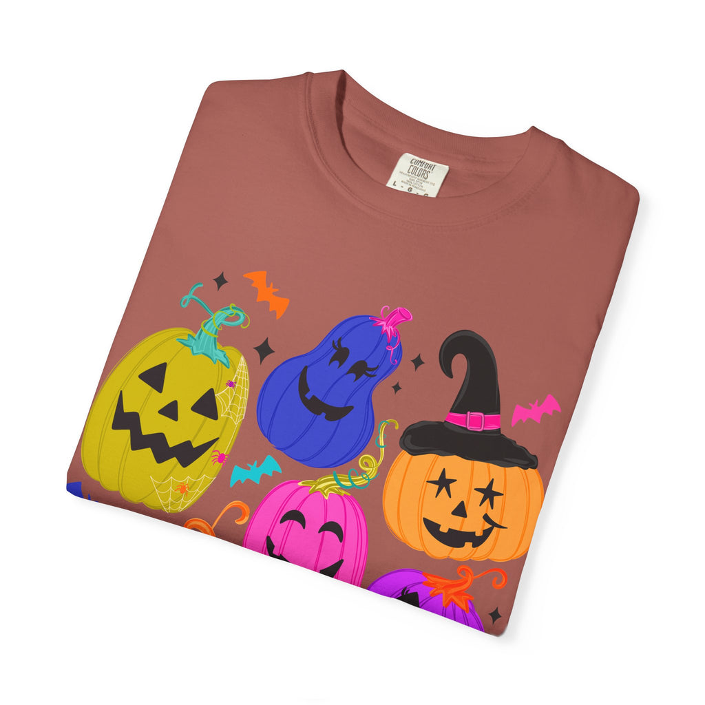 Colorful Jack-O'-Lantern Halloween T-Shirt
