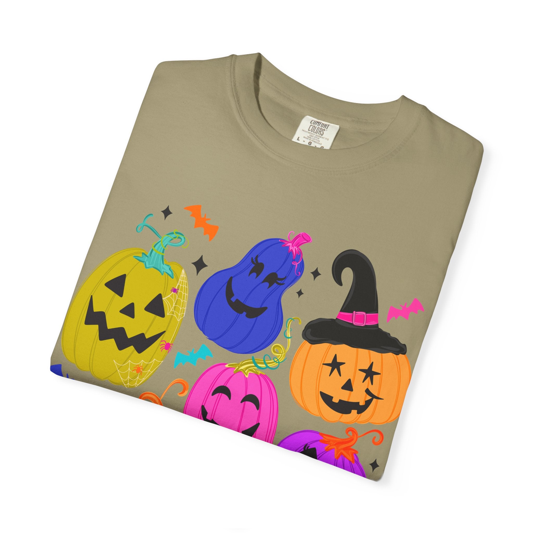 Colorful Jack-O'-Lantern Halloween T-Shirt