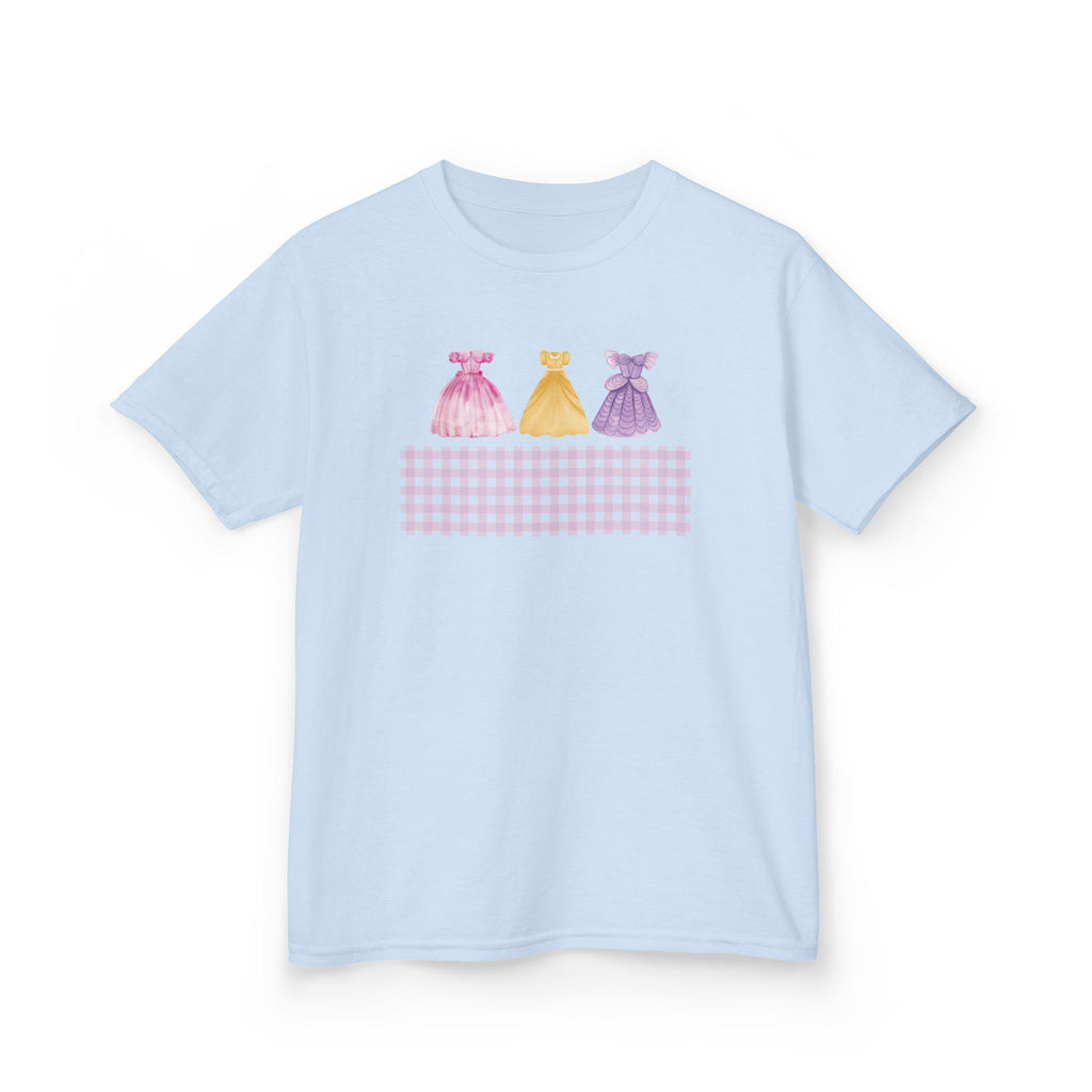 Girls Dance Dress Tee — Pink Yellow Purple Ballet Costume Kids Shirt