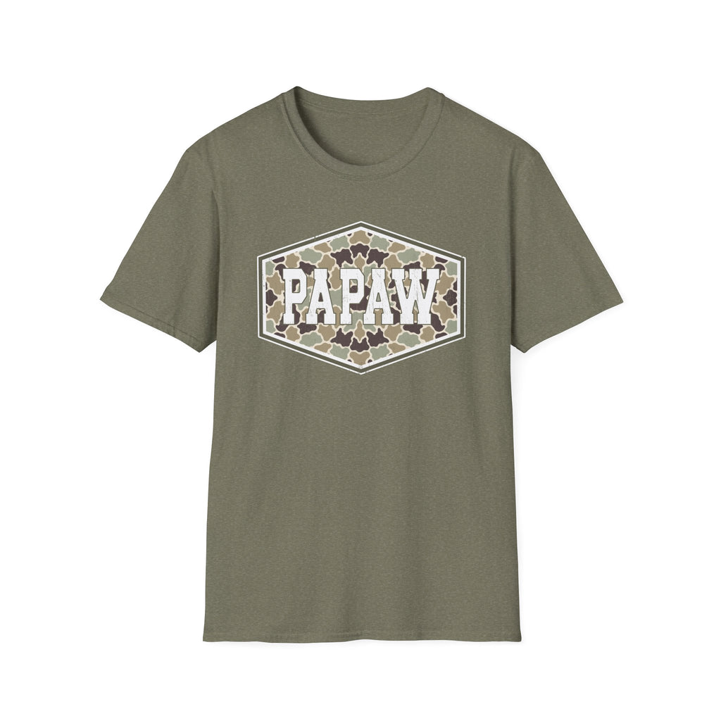 Papaw Camo- Gildan Soft Style