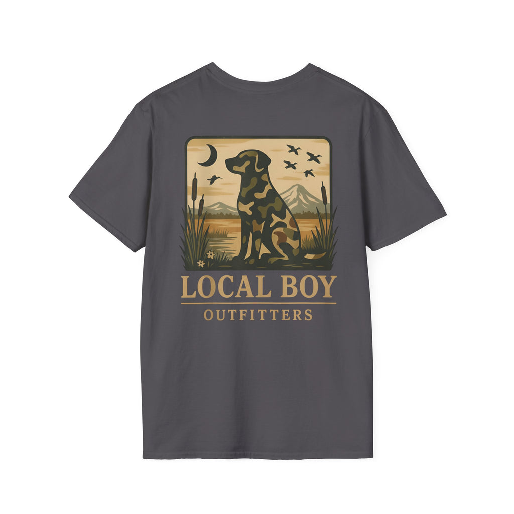 Local Boy Retriever T-Shirt — Vintage Dog Graphic Tee for Dog Lovers