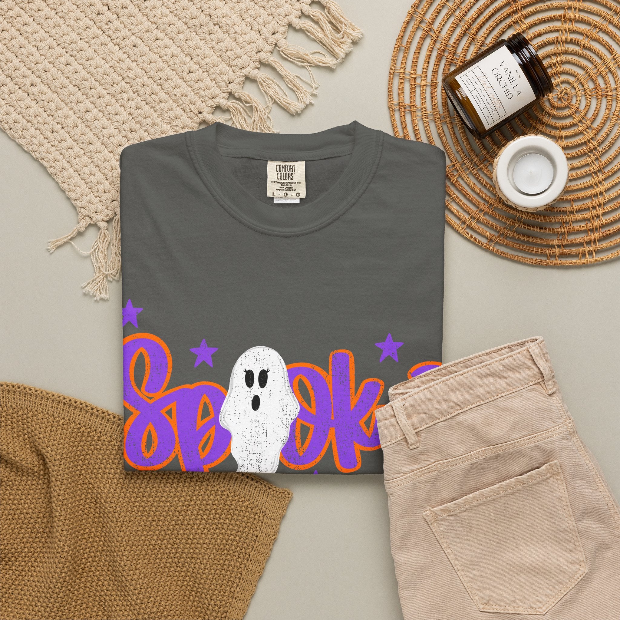 Spooky Ghost Tee — Halloween Graphic T-Shirt