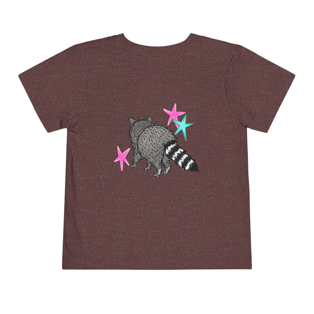 Toddler Tee — "See Ya Soon" Raccoon Graphic Shirt