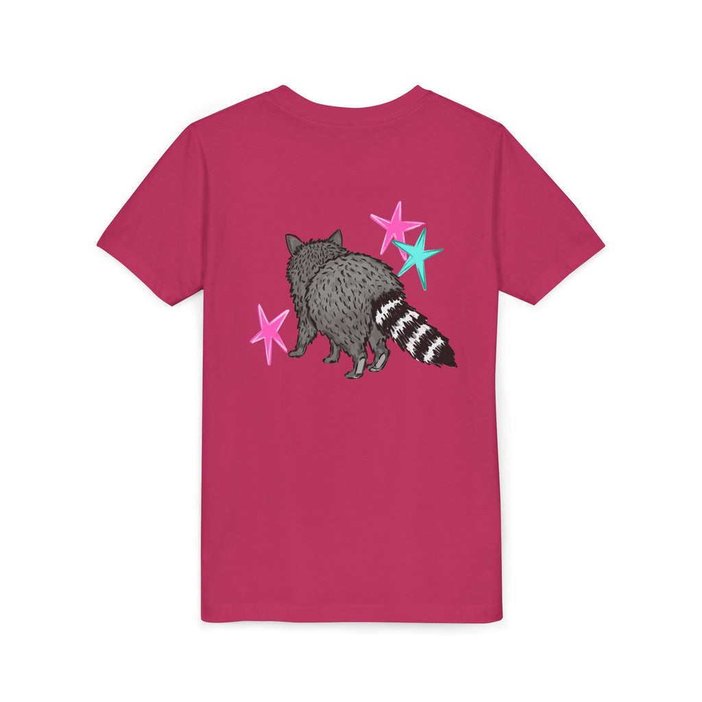 Youth Tee — "See Ya Soon" Raccoon Graphic Shirt