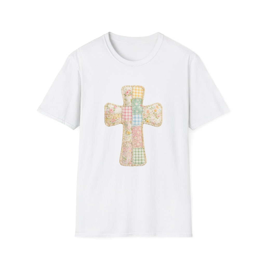 Patchwork Cross - Gildan Soft Style