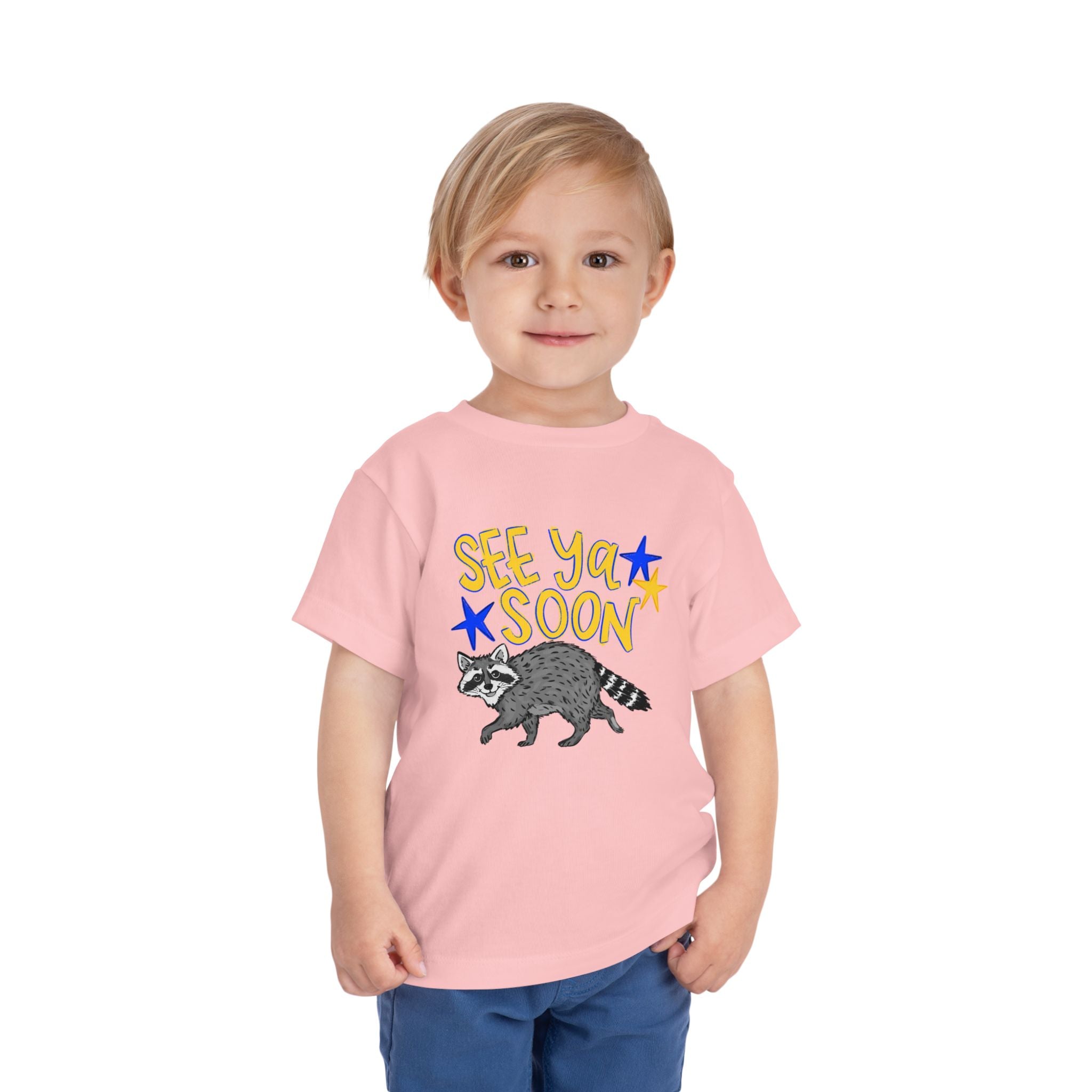 See Ya Soon Raccoon Toddler Tee