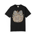 Camo Pumpkin with Checkered Bow T-Shirt