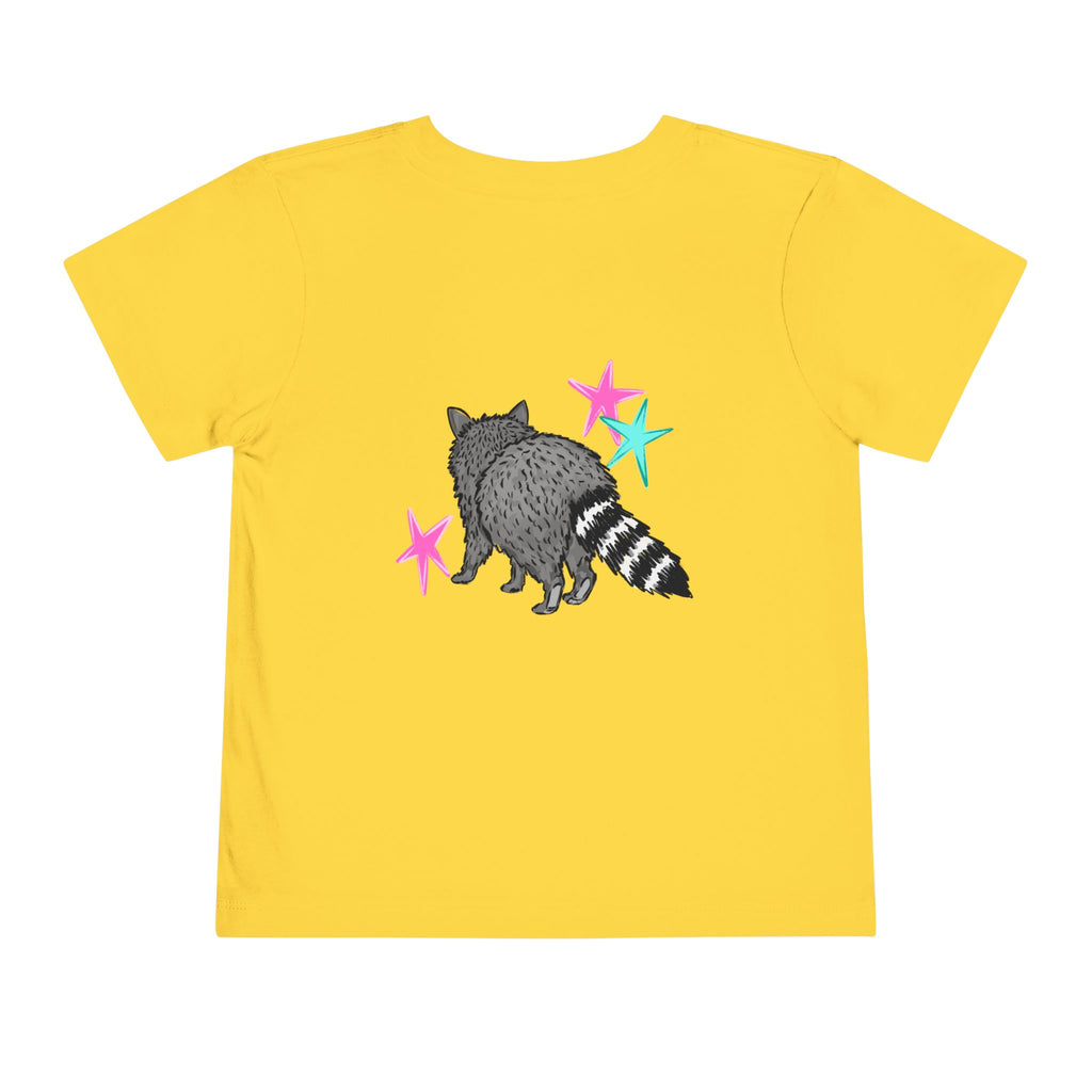 Toddler Tee — "See Ya Soon" Raccoon Graphic Shirt