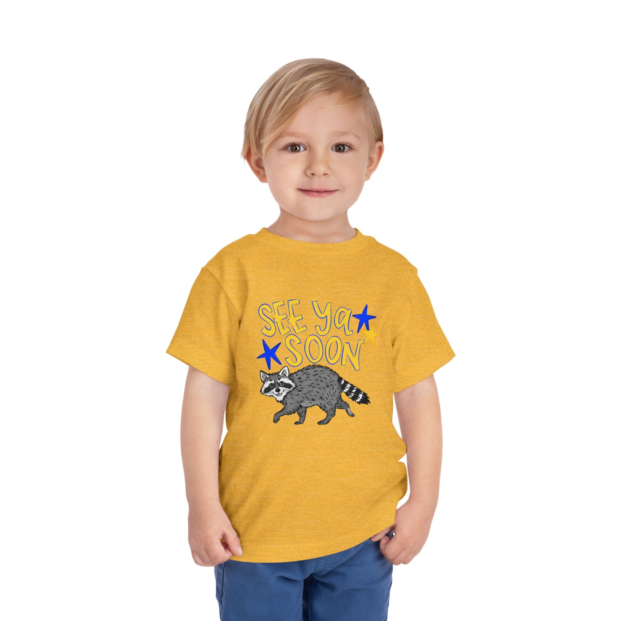 See Ya Soon Raccoon Toddler Tee