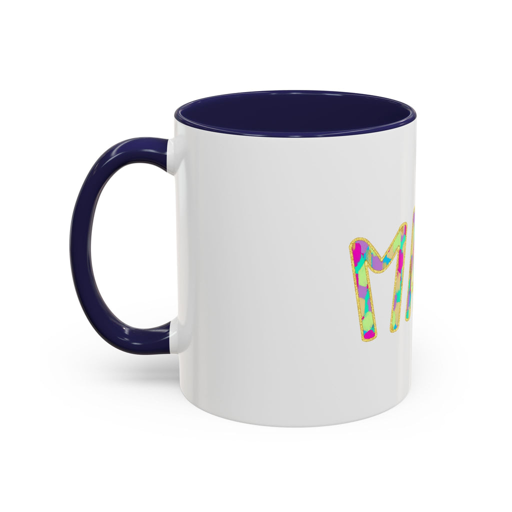 Mama Colorful Confetti Accent Coffee Mug — 11/15oz