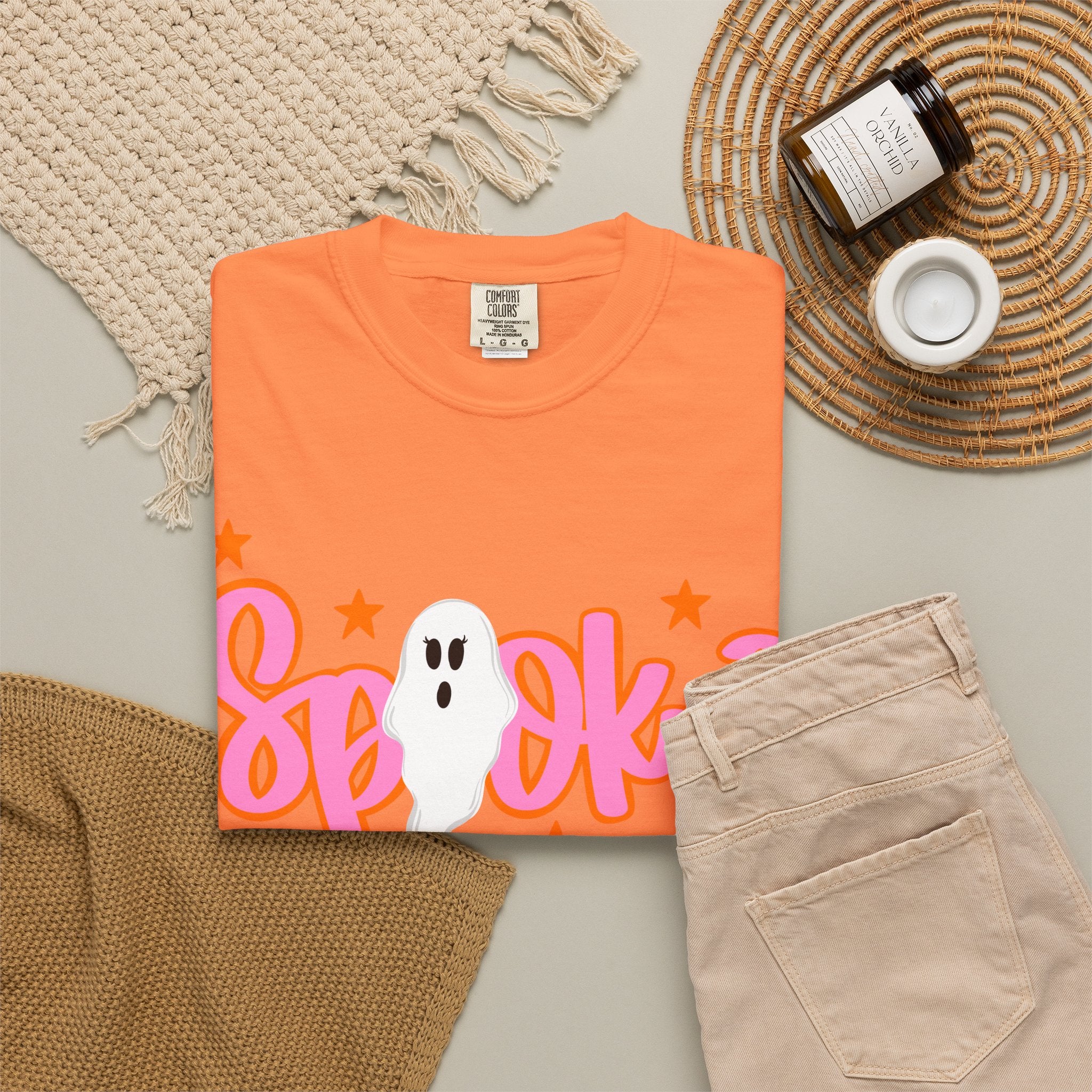 Spooky Ghost Tee — Cute Halloween Graphic T-Shirt