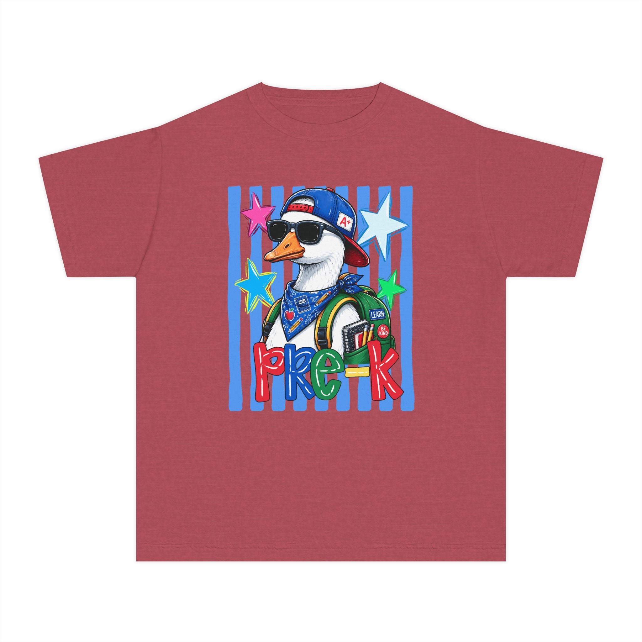 Pre-K Boy Duck Youth T‑Shirt - Cute Back-to-School Shirt for Preschoolers