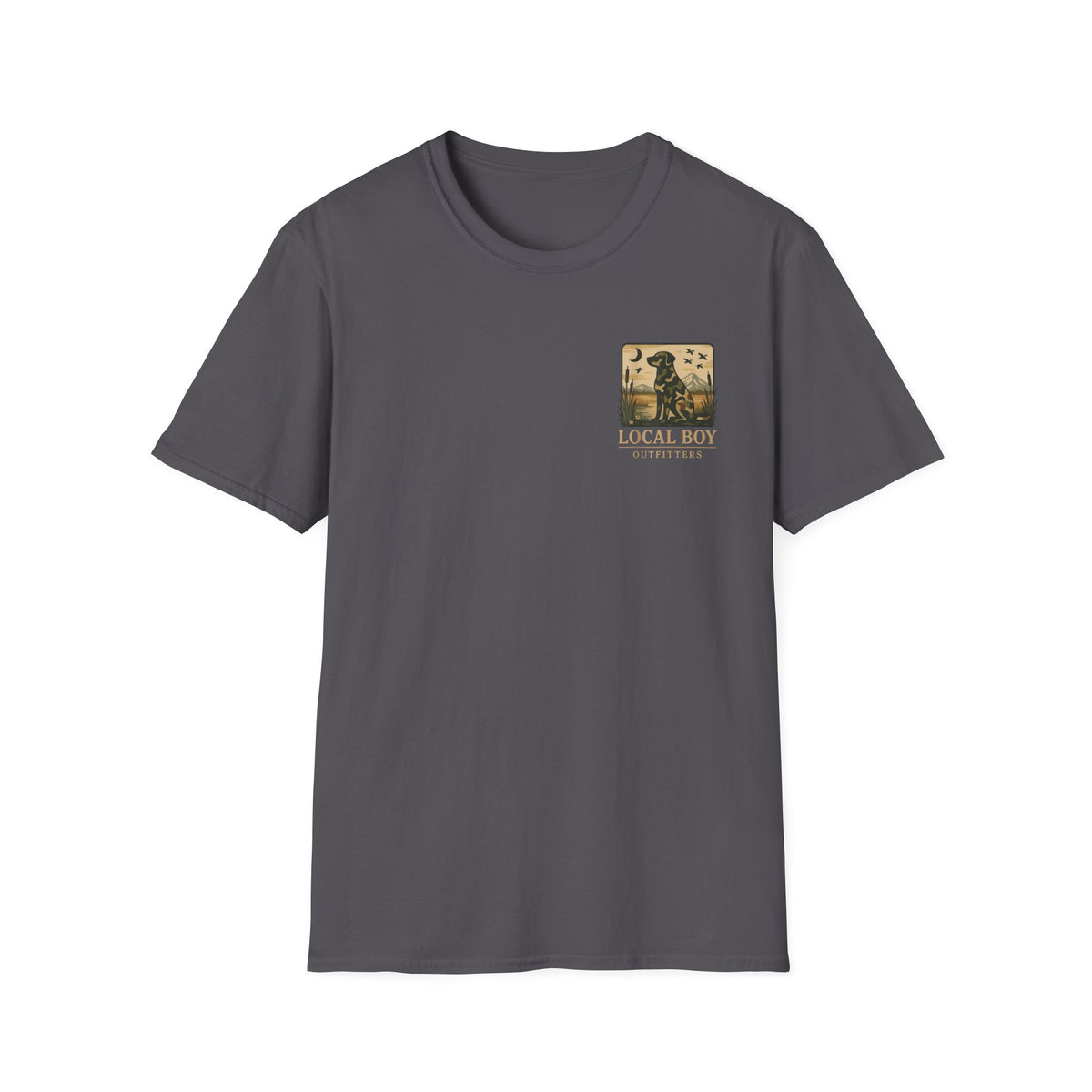 Local Boy Retriever T-Shirt — Vintage Dog Graphic Tee for Dog Lovers