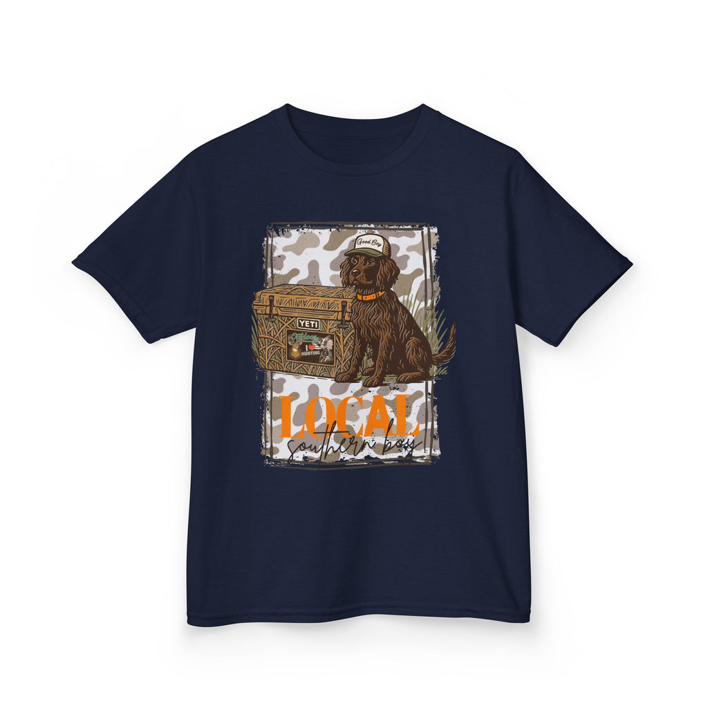 Kids Camper Dog Graphic Tee — 'Road Trip' Adventure Shirt for Children