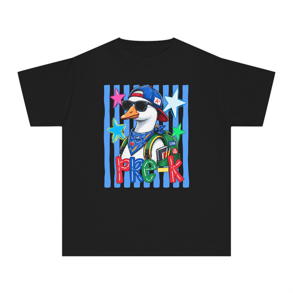 Pre-K Boy Duck Youth T‑Shirt - Cute Back-to-School Shirt for Preschoolers