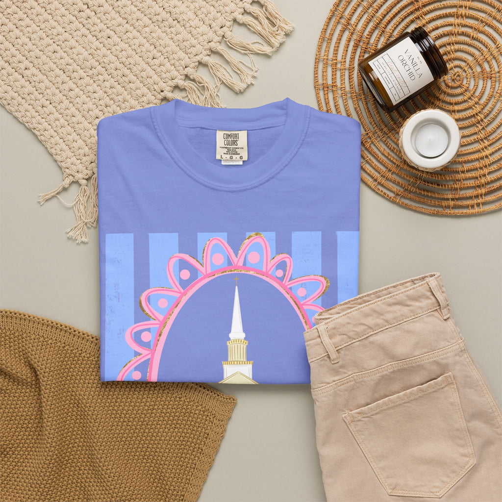 Pastel Chapel Illustration Tee