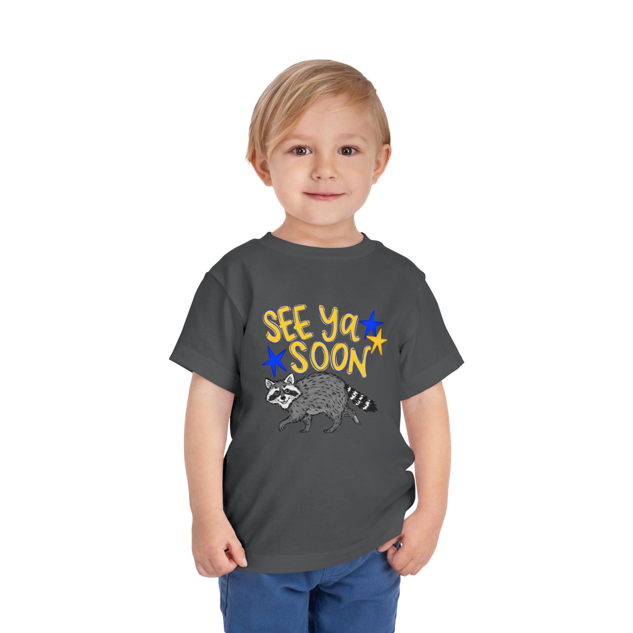 See Ya Soon Raccoon Toddler Tee