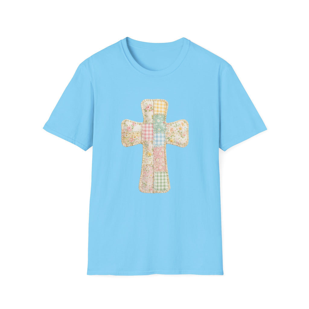 Patchwork Cross - Gildan Soft Style