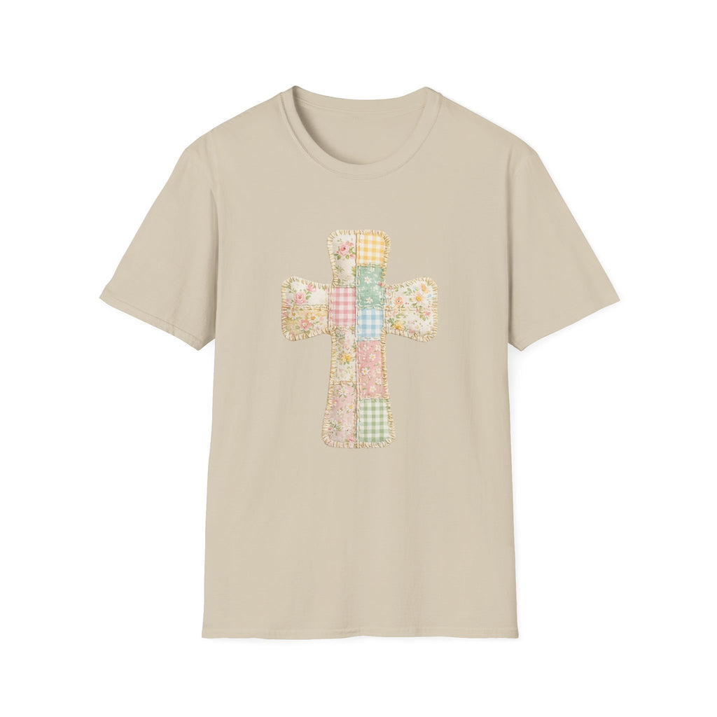 Patchwork Cross - Gildan Soft Style