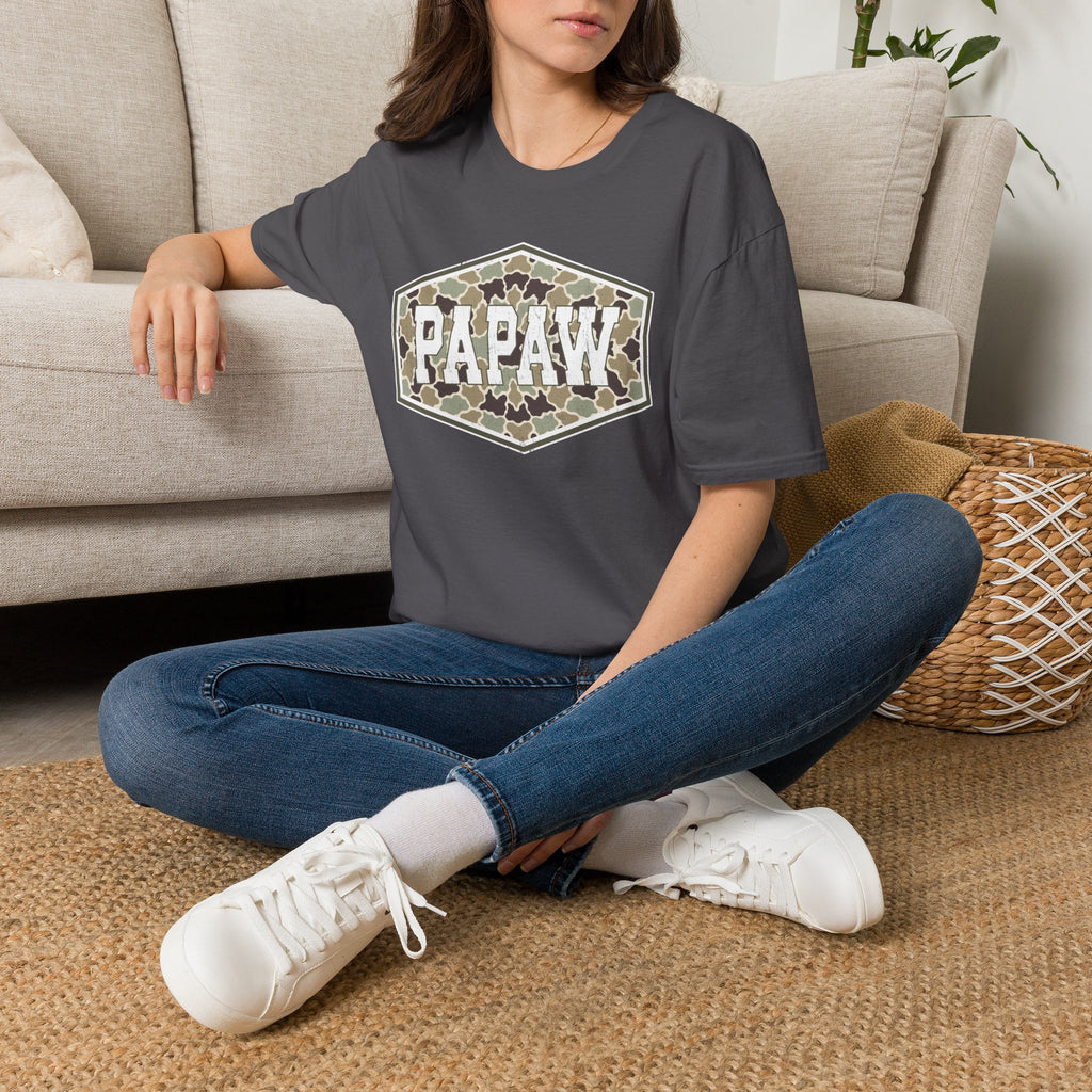 Papaw Camo- Gildan Soft Style