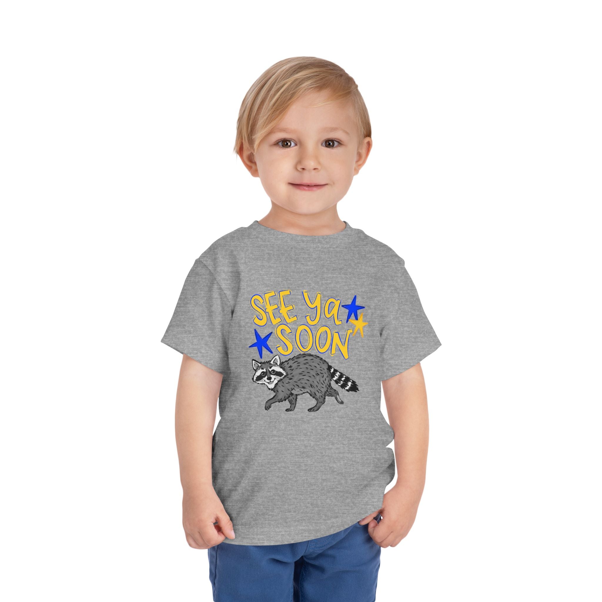 See Ya Soon Raccoon Toddler Tee
