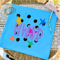Kids Tee — Colorful "WWJD" Stars Graphic