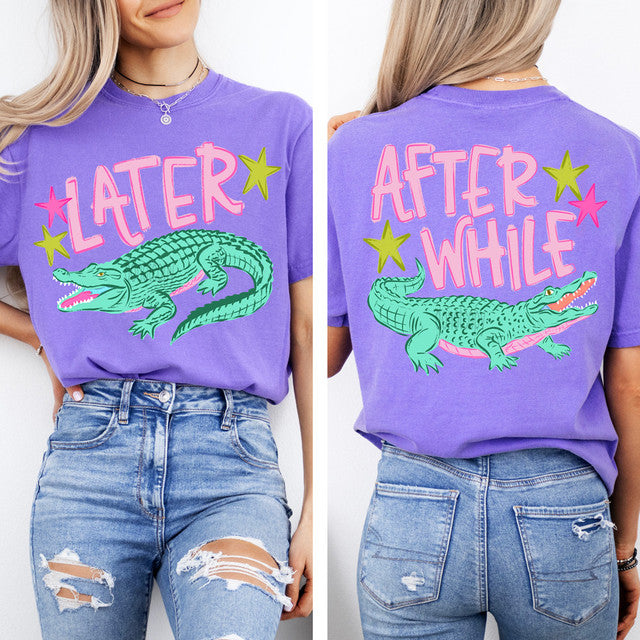 Later Alligator Graphic - Gildan Soft Style