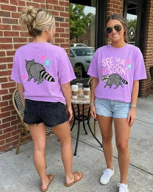 Youth Tee — "Later/After While" Retro Crocodile Graphic