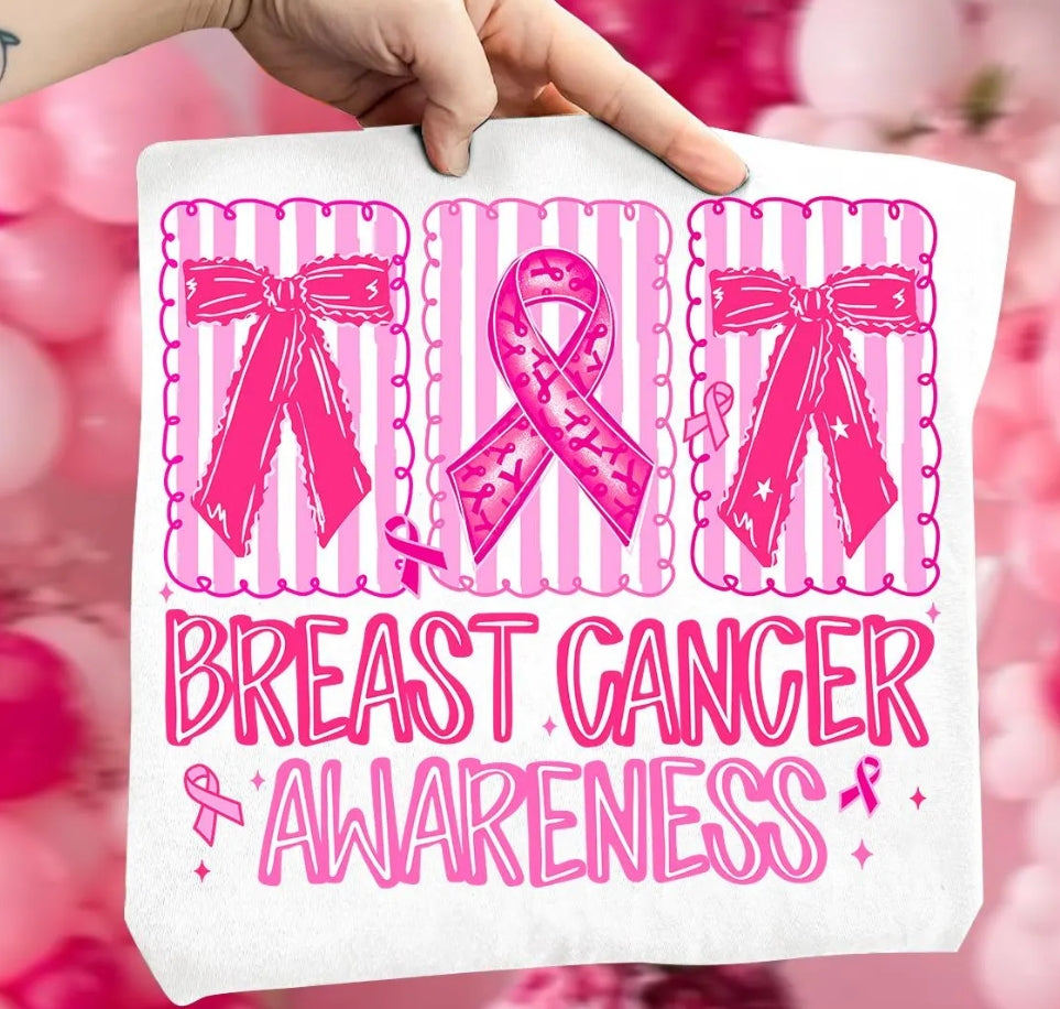 Breast Cancer Awareness T-Shirt — Pink Ribbon Support Tee
