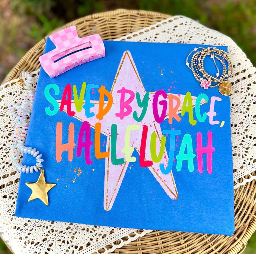 Saved by Grace Hallelujah T-Shirt