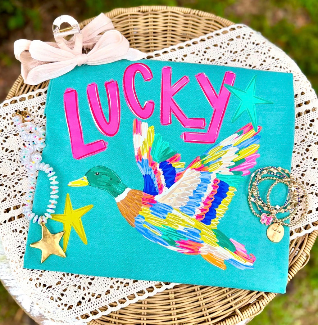 Lucky Colorful Duck T-Shirt