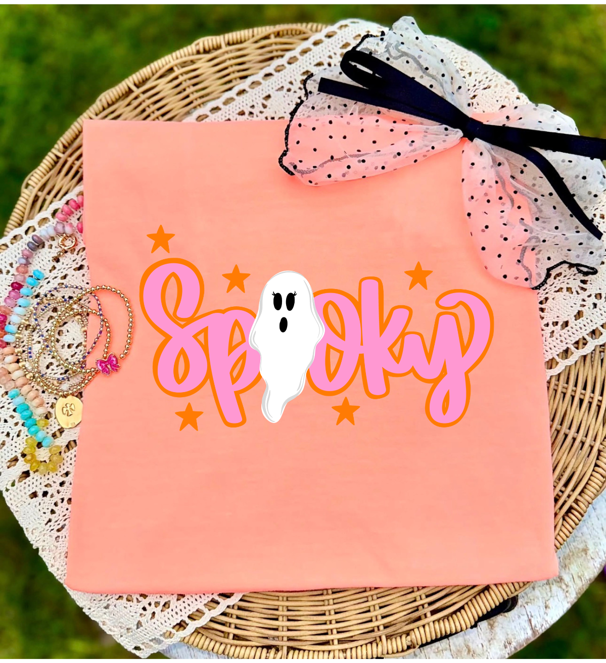 Spooky Ghost Tee — Cute Halloween Graphic T-Shirt