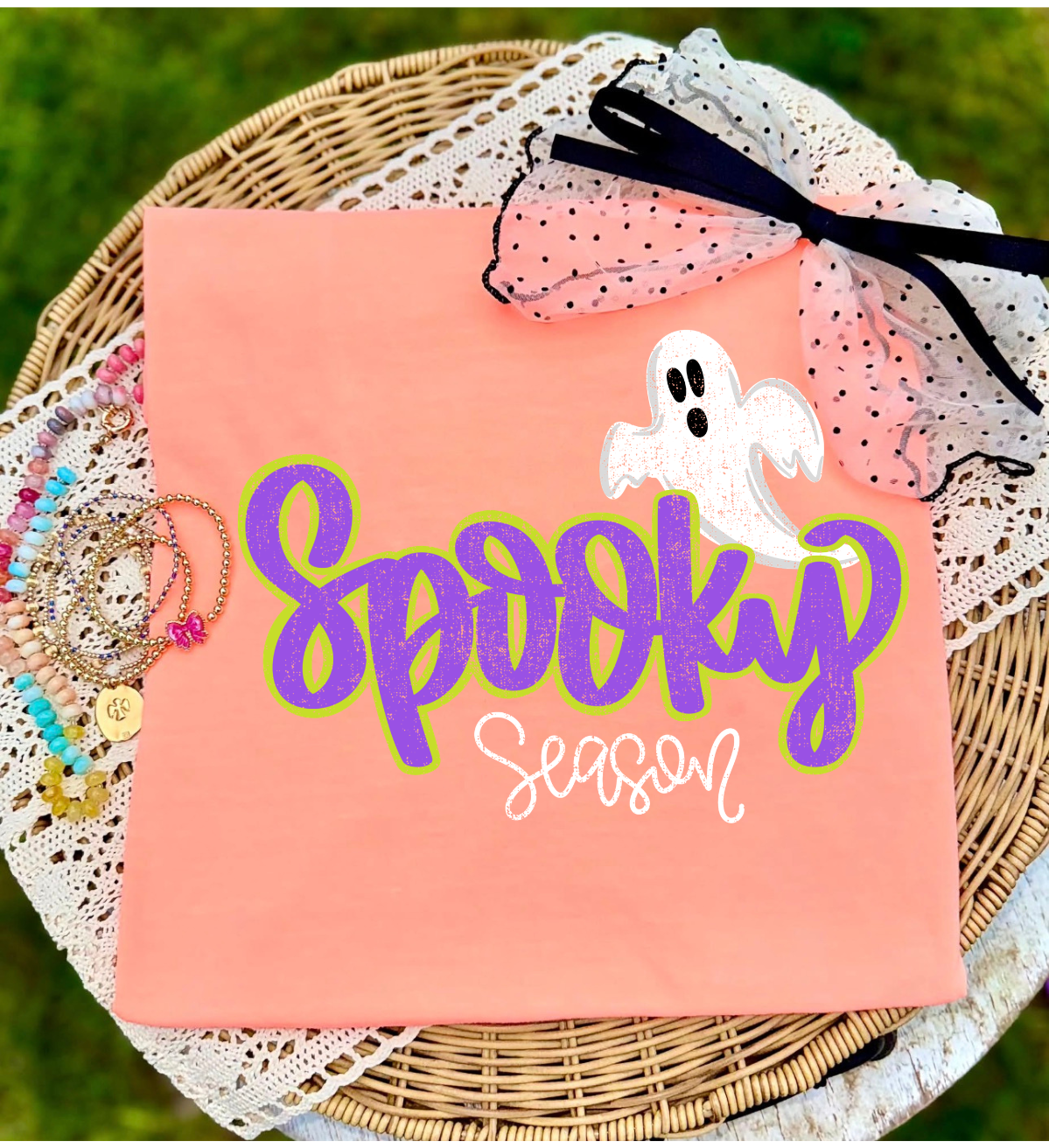 Spooky Season Ghost Halloween T-Shirt