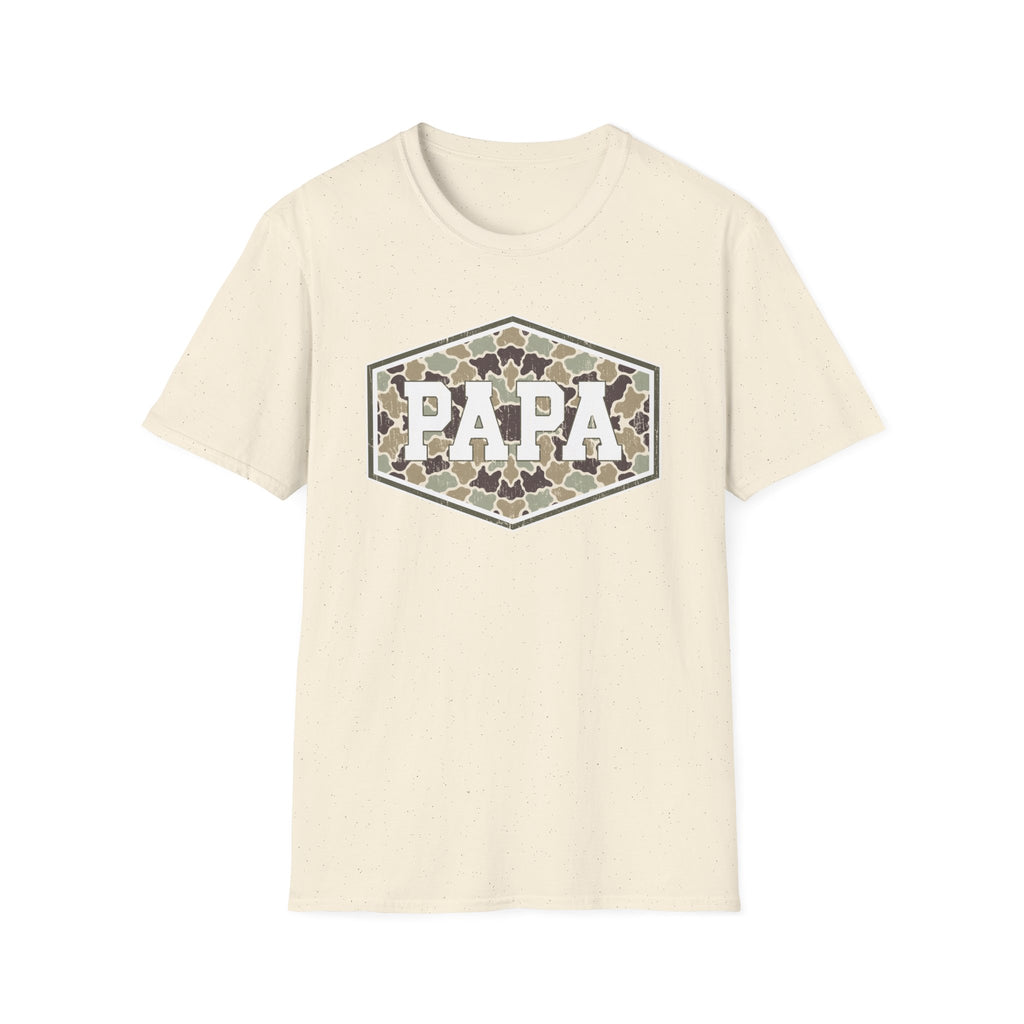 Papa Camo - Gildan Soft Style