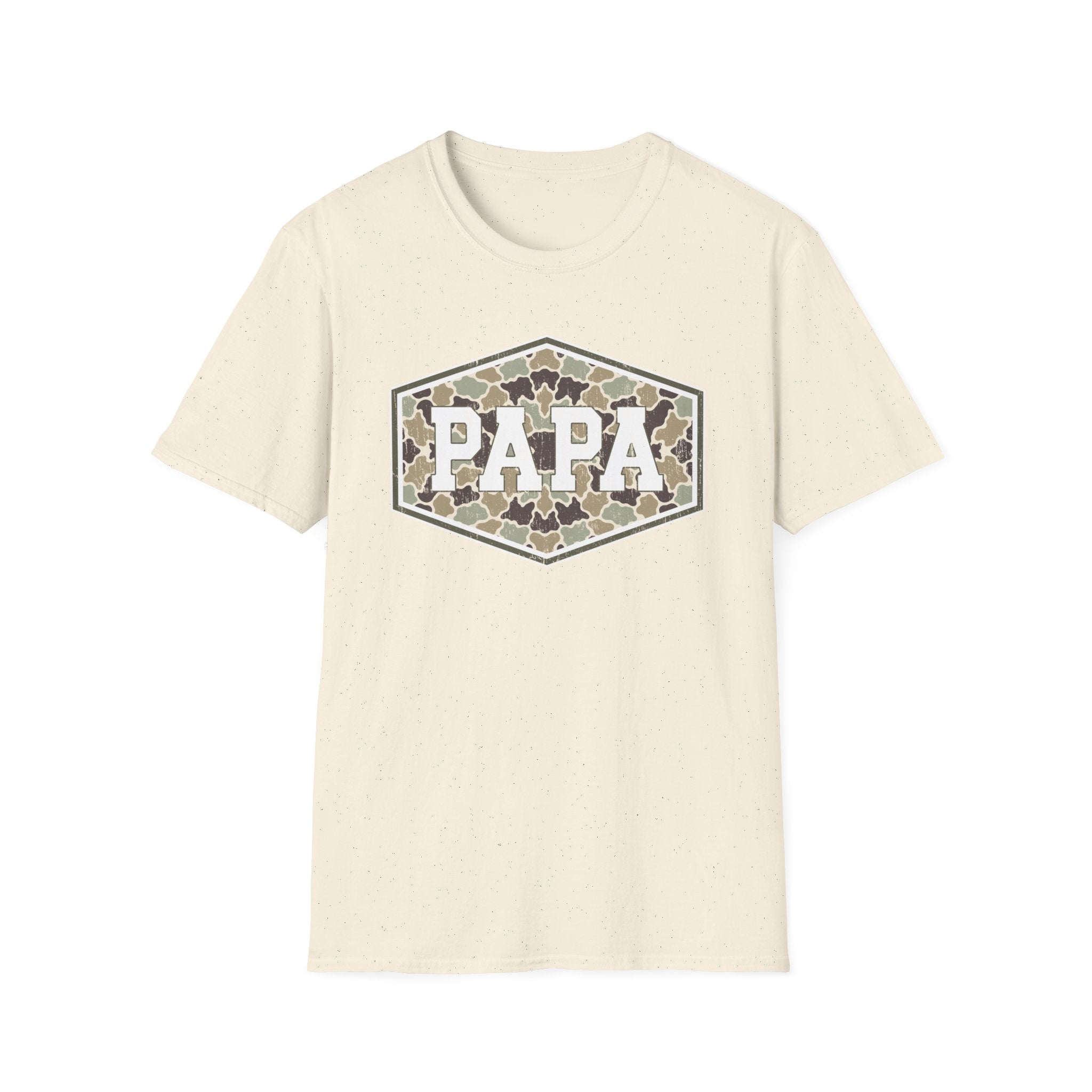 Papa Camo - Gildan Soft Style