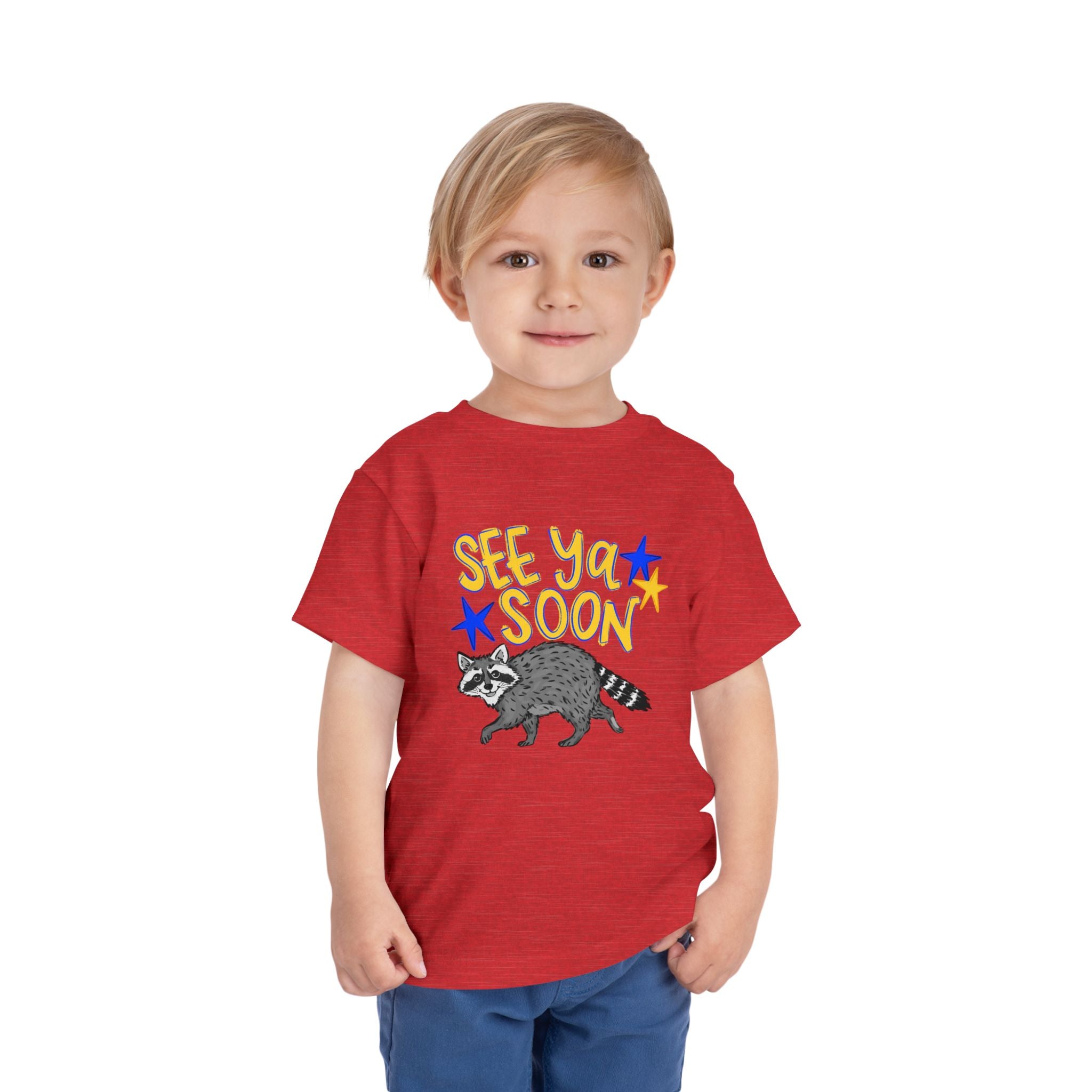 See Ya Soon Raccoon Toddler Tee