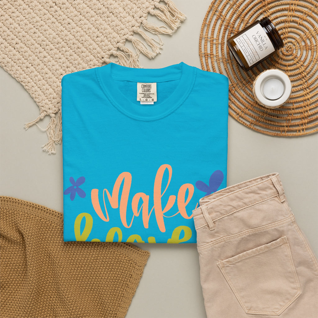 Make Heaven Crowded T-Shirt — Colorful Faith Graphic Tee