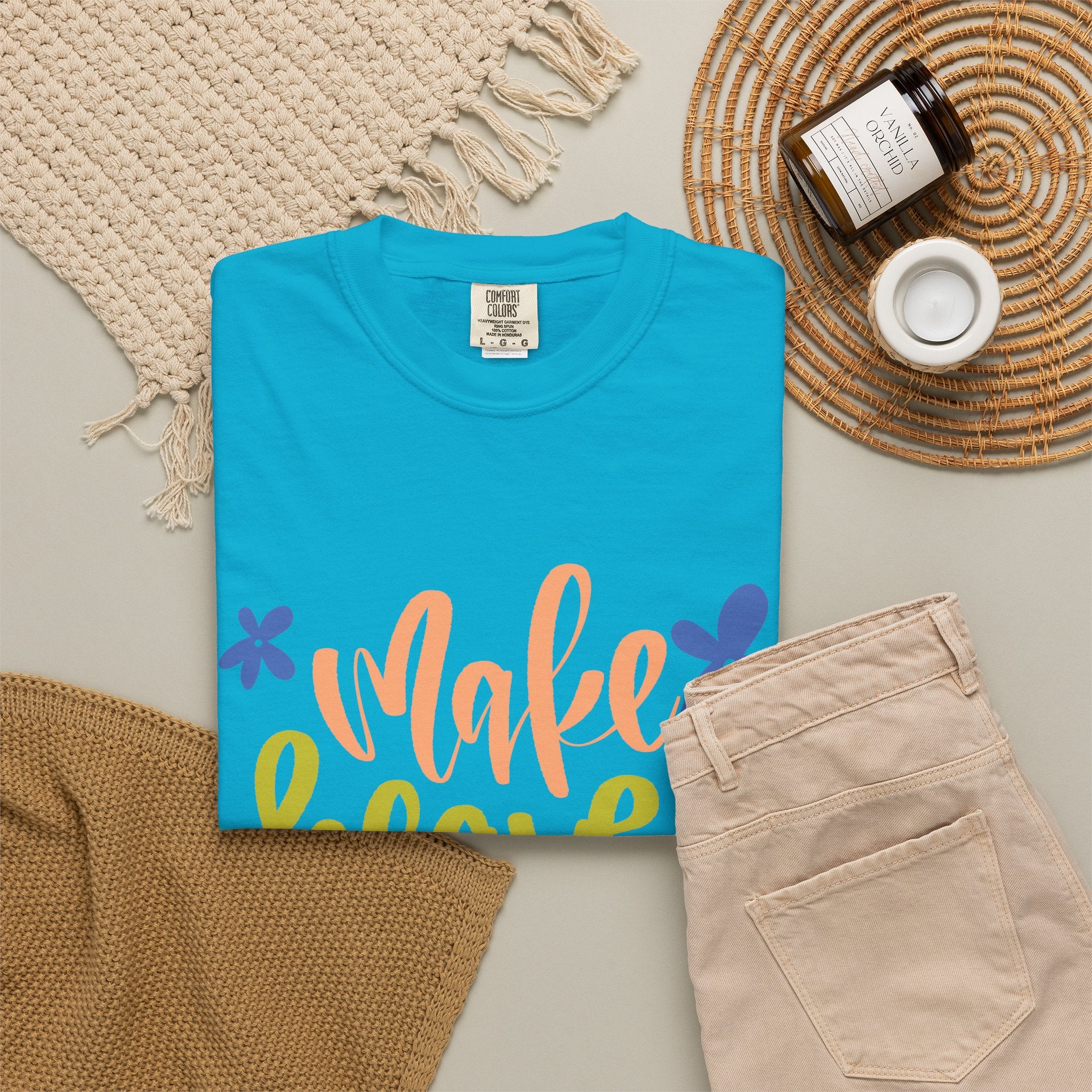 Make Heaven Crowded T-Shirt — Colorful Faith Graphic Tee