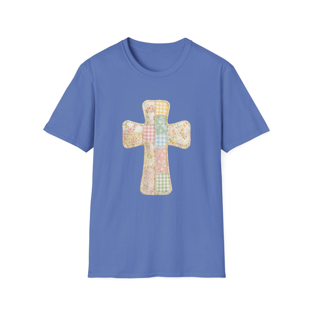 Patchwork Cross - Gildan Soft Style