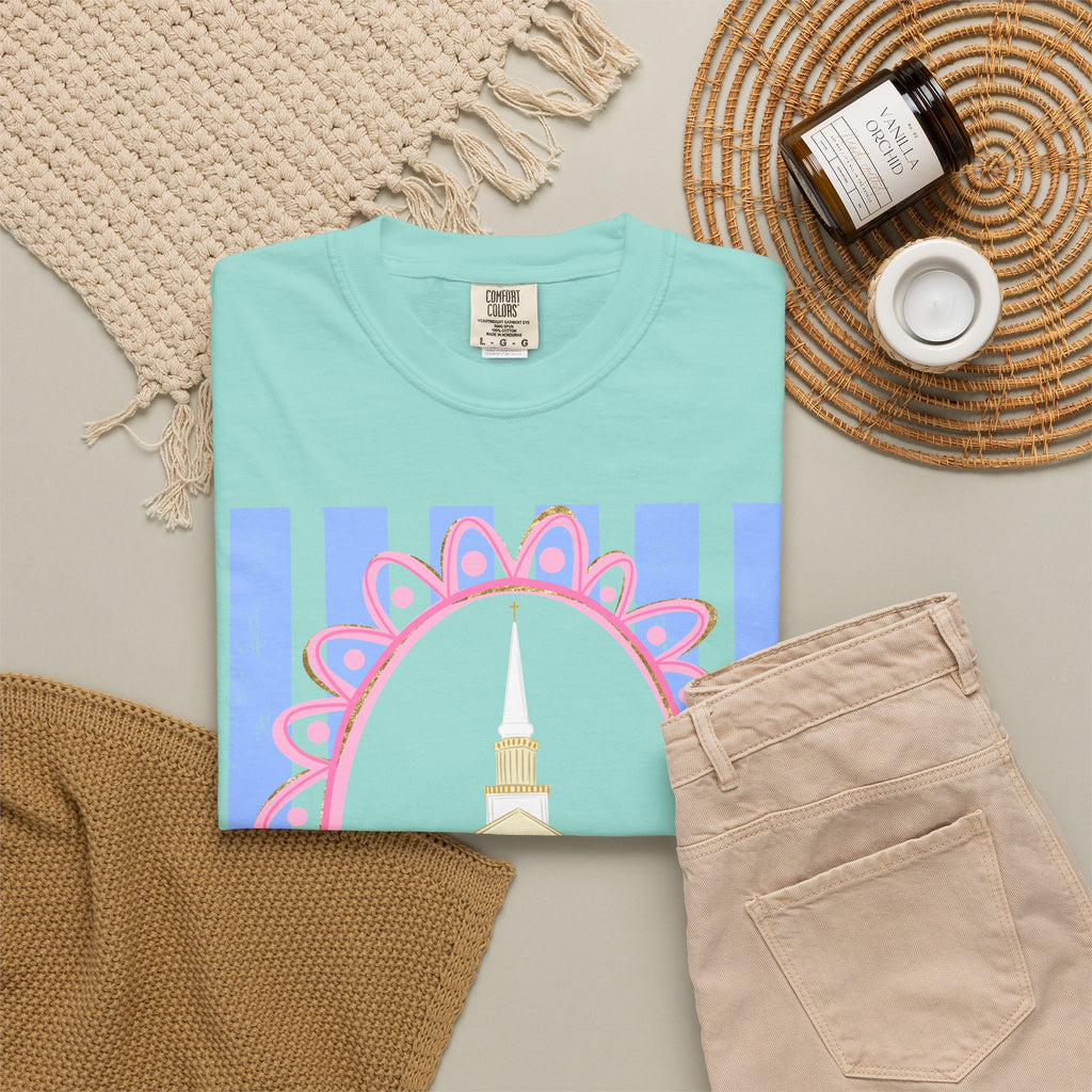 Pastel Chapel Illustration Tee