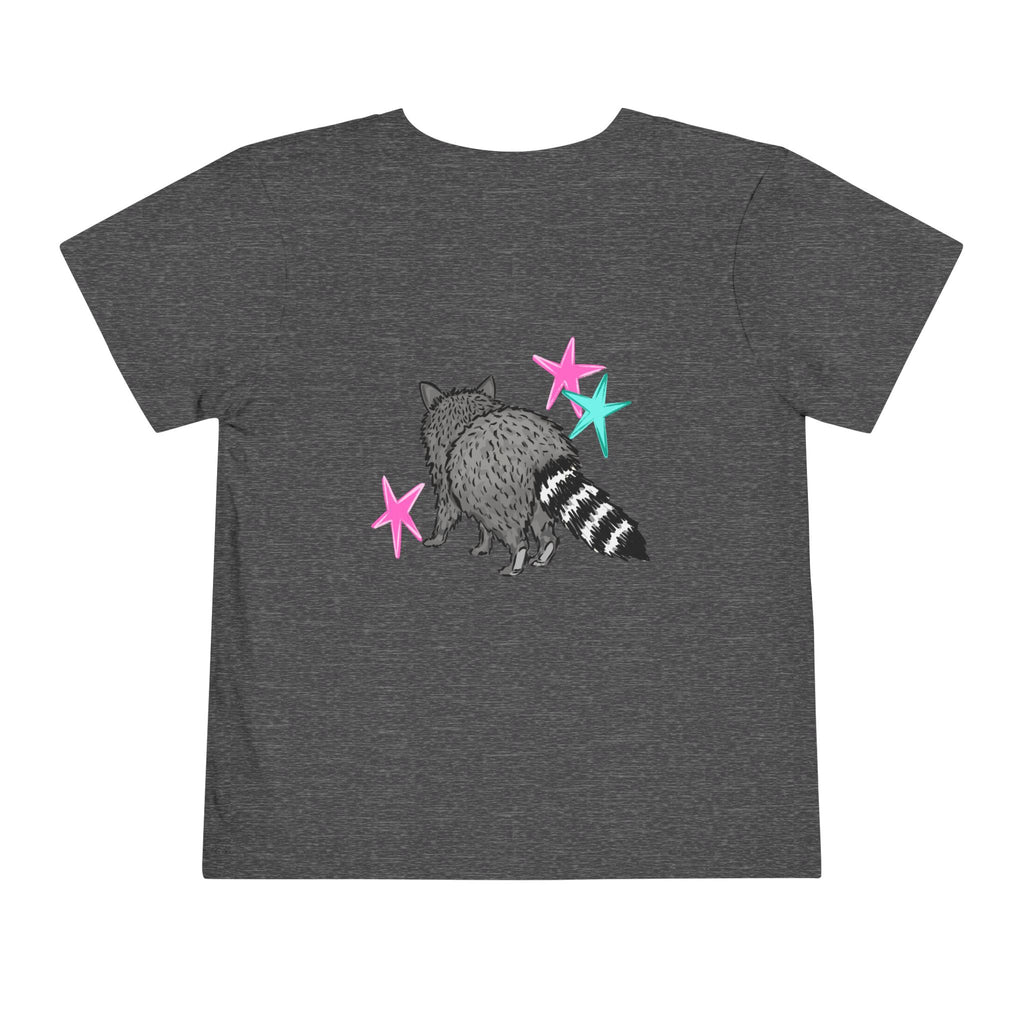 Toddler Tee — "See Ya Soon" Raccoon Graphic Shirt